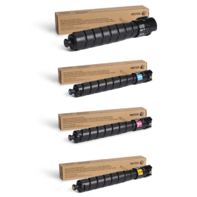 Xerox 106R0405 High Capacity Multipack Full Set of 4 Toner Cartridges Original