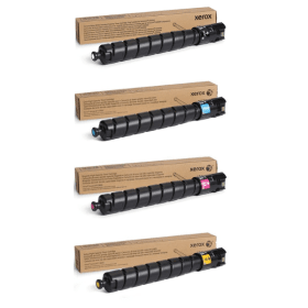 Xerox 106R04646 106R0405 High Capacity Multipack Full Set of 4 Toner Cartridges Original