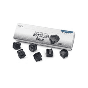 Xerox 108R00672 Multipack 6 Black Solid Ink Sticks Original