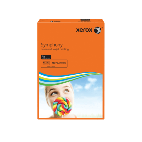 Xerox Symphony 003R93953 A4 Orange Copy Paper 80gsm 500 Sheets XX93953 F