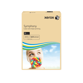 Xerox Symphony 003R93962 A4 Pastel Salmon Copy Paper 80gsm 500 Sheets XX93962 F