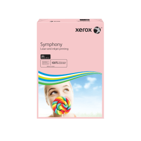 Xerox Symphony 003R93970 A4 Pastel Pink Copy Paper 80gsm 500 Sheets XX93970 F