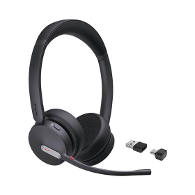 Yealink BH70 Wireless On Ear Headset USB C A Black 914435 F