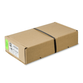 Zebra 02100BK06045 Premium Black Wax Ribbon 60mm x 450m 12 Pack Original
