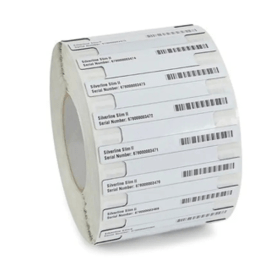 Zebra 10026765 Confidex Silverline Slim II RFID Label Roll 100mm x 13mm 600 Labels Original