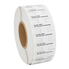 Zebra 10026767 Confidex Silverline Blade II RFID Label Roll 60mm x 25mm 400 Labels Original
