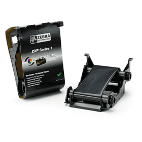 Zebra 800011 101 Black Thermal Transfer Ribbon 1000 Cards Original