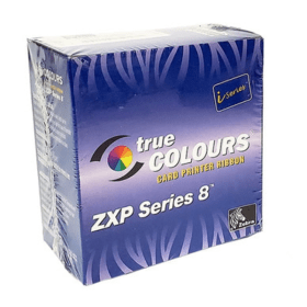 Zebra 800012 445 Black and Colour Thermal Transfer Ribbon 625 Cards Original