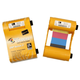 Zebra 800033 848 Black and Colour Thermal Transfer Ribbon 165 Cards Original