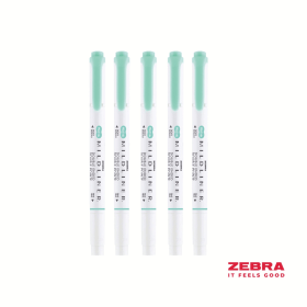 Zebra Highlighter Green 10 Pack 542126 F