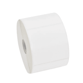 Zebra PolyPro 3000T 3012964 White Gloss Label Roll 102mm x 152mm 4 x 533 Labels Original