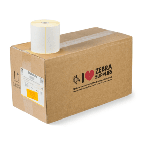 Zebra Z Perform 1000T 800294 305 White Label Roll 102mm x 76mm 12 x 930 Labels Original