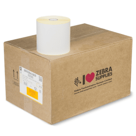 Zebra Z Perform 1000T 800294 605 White Label Roll 102mm x 152mm 12 x 475 Labels Original