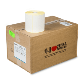 Zebra Z Select 2000T 3006322 White Label Roll 102mm x 152mm 12 x 475 Labels Original