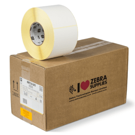 Zebra Z Select 2000T 880134 203 White Label Roll 102mm x 203mm 4 x 726 Labels Original
