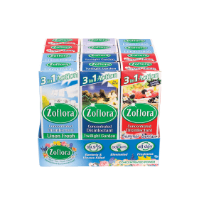 Zoflora 3 in 1 Concentrated Disinfectant 120ml 12 Pack 562480 F