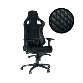 noblechairs EPIC Gaming Chair Real Leather Black GC 005 NC 795469 F