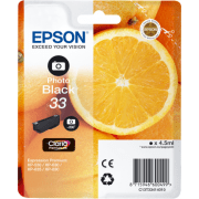 Epson 33 C13T33414010 Original Photo Black Ink Cartridge