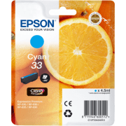 Epson 33 C13T33424010 Original Cyan Ink Cartridge