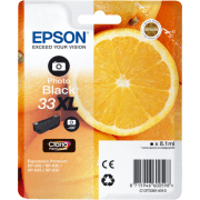 Epson 33XL C13T33614010 Original High Capacity Photo Black Ink Cartridge
