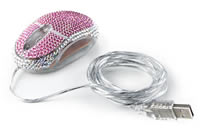 Diamante Mouse Pink